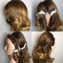 No Bend Hair Clips, Professional, Celebrity hairstyling tool no crease, no mark, no bend great for bangs, pin curl, finger waves, fine hair and thick hair friendly, and makeup application Tearsheet