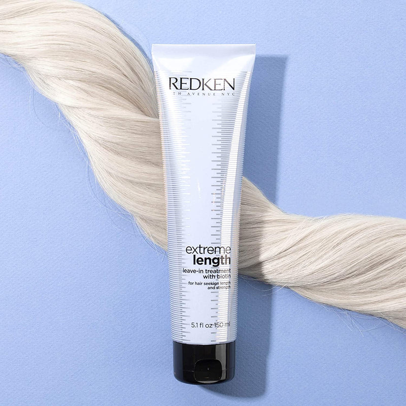 Redken Extreme Length Leave-In Conditioner | For Hair Growth | Seals Split Ends & Prevents Breakage | Infused With Biotin martinandmark.com