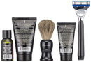 The Art of Shaving Sandalwood Travel Kit - Men's Razor with Pre-Shave Oil, Shaving Cream, Shaving Brush & After-Shave Balm The Art of Shaving