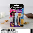 ChapStick S'mores Collection Graham Cracker, Marshmallow and Milk Chocolate Flavored Lip Balm Tubes Variety Pack, Lip Care - 0.15 Oz (Pack of 3) Chapstick