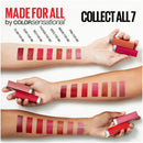 Maybelline New York Color Sensational Made for All Lipstick, Pink For Me, Satin Pink Lipstick Maybelline New York