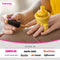 tweexy Wearable Nail Polish Holder Ring, Fingernail Polishing Tool, Manicure and Pedicure Accessories (Kittycat) tweexy