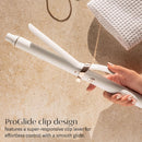 T3 SinglePass Curl X Extra-Long Barrel 1", 1.25", 1.5" Curling Iron with 9 Heat Settings and Ceramic Barrel for Fast Styling and Lasting Results on All Hair Types Infinity Warehouse