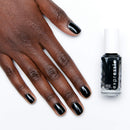essie expressie Quick-Dry Vegan Nail Polish, Now Or Never, Black, 0.33 Ounce essie