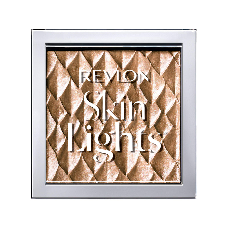 Revlon Skinlights Prismatic Powder Highlighter, Lightweight, Super-Smooth Buildable Shimmer, Daybreak Glimmer (201), 0.28 Oz REVLON