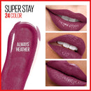 Maybelline SuperStay 24, 2-Step Liquid Lipstick, Always Heather Maybelline New York