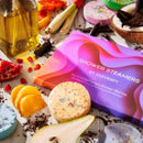 Cleverfy Aromatherapy Shower Steamers - Pack of 6 Shower Bombs. Purple Waves Set: Lavender, Cocoa & Orange, Bergamot & Mandarin, Pomegranate & Rose, Peony & Pear, Lemongrass & Coconut 8.46 OZ CLEVERFY