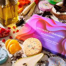 Cleverfy Aromatherapy Shower Steamers - Pack of 6 Shower Bombs. Purple Waves Set: Lavender, Cocoa & Orange, Bergamot & Mandarin, Pomegranate & Rose, Peony & Pear, Lemongrass & Coconut 8.46 OZ CLEVERFY