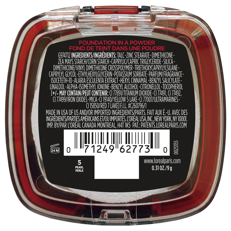 L'Oreal Paris Makeup Infallible Fresh Wear Foundation in a Powder, Up to 24H Wear, True Beige, 0.31 oz. L'Oreal Paris