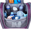 Hanging Travel Toiletry Bag Kit Cosmetic Makeup Organizer for Women and Men (A-Purple) Narwey Store