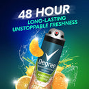 Degree Men Antiperspirant Deodorant Spray Mandarin & Vetiver 48-Hour Protection 3.8 oz 3 count DEGREE Store