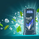Degree Men Advanced Protection Antiperspirant Deodorant Cool Rush 4 count 72-Hour Sweat and Odor Protection Antiperspirant For Men With MotionSense Technology 2.7 oz Infinity Warehouse