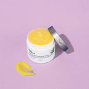 Exfoliating Glycolic Face Mask & Scrub - Anti Aging, Acne & Blackhead Treatment for Brightening and Exfoliation with Turmeric & Vitamin C - Natural AHA Enzyme Exfoliant for Scars & Glowing Skin InstaNatural Store