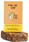 Handmade Pine Tar Soap Bar with Coconut, Oat, Honey & Chamomile – Biodegradable Sustainable & All Natural Body Wash Exfoliating Scrub for Men & Women- Helps Relieve Symptoms of Eczema, Psoriasis, Itch, Pregnancy Rash it's our choice no plastic bottle