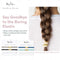 By Lilla Barre Elastic Hair Ties and Bracelets | Set of Two Hair Tie-Bracelets | Hair Accessories for Women | No Crease Hair Ties & Women’s Bracelets | Gold (Black/Starfish) By Lilla