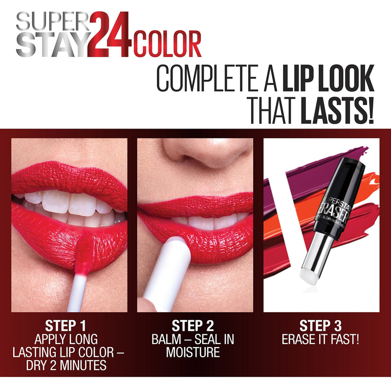 Maybelline SuperStay 24, 2-Step Liquid Lipstick, Keep It Red Maybelline New York