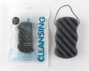 Konjac Body Sponge, Bamboo Charcoal Natural Bath Loofah with String for Cleansing and Exfoliating Sensitive Skin, Vegan, Gentle Puff Sponges, Pouf Alternate to Exfoliate and Cleanse for Men and Women Beauty by Earth