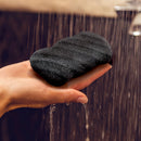 Konjac Body Sponge, Bamboo Charcoal Natural Bath Loofah with String for Cleansing and Exfoliating Sensitive Skin, Vegan, Gentle Puff Sponges, Pouf Alternate to Exfoliate and Cleanse for Men and Women Beauty by Earth