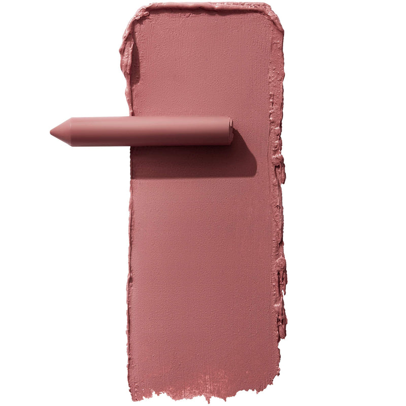 Maybelline Super Stay Ink Crayon Lipstick, Precision Tip Matte Lip Crayon with Built-in Sharpener, Longwear Up To 8Hrs, Lead The Way, Pink Beige, 0.04 oz Maybelline New York