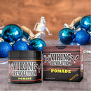 Hair Pomade for Men (New Formula) - Medium Hold and Matte Shine Free for Classic Look 4oz - Water Based & Easy to Wash Out by Viking Revolution Viking Revolution