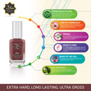 Karma Organic Halal Nail Polish Certified - Truly Breathable Cruelty Free and Vegan - Oxygen Permeable Wudu Friendly Nail Enamel (SUFIA) karma organic