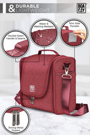 Extra Large Hanging Travel Toiletry Bag for Women and Men, Hygiene Bag, Bathroom and Shower Organizer Kit with Elastic Band Holders for Toiletries, Cosmetics, Makeup, Brushes BOACAY Store