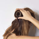 Kitsch Bun Form | Hair Donut for the Perfect Bun | Holiday Gift Magic Ballet Bun Maker | Hair Bun (Large | Brown) Kitsch
