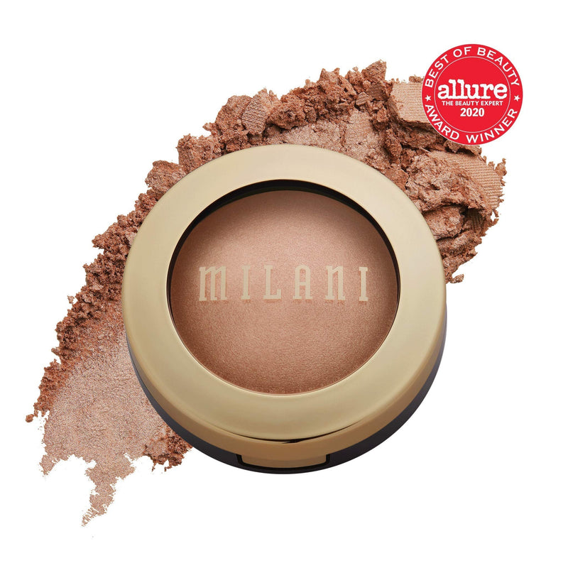 Milani Baked Highlighter (Rose Italiana) - Cruelty-Free Powder Highlighter, Highlight Face for a Shimmery or Matte Finish Milani
