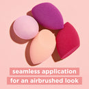 Real Techniques Mini Miracle Complexion Sponge Makeup Blender, Beauty Sponges, 4 Count Real Techniques