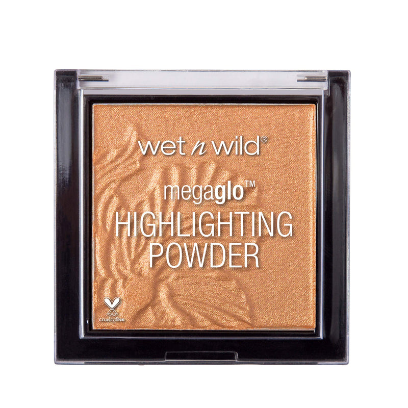 Wet n Wild MegaGlo Highlighting Powder Gold Awesome Blossom wet n wild
