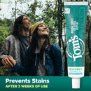 Tom’s of Maine Whiten Plus Coconut Oil Fluoride Free Toothpaste, Natural Whitening Toothpaste with Plant-Based Cleansers, Whitens Without Causing Sensitivity, Gentle Mint, 4.0 Oz (Pack of 3) Infinity Warehouse