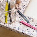 Tweezer Guru Tweezers for Eyebrows - 1 Pack Slant Tip Professional Stainless Steel Eyebrow Tweezers for Women & Men - Great Precision on Brow, Facial Hair & Ingrown Hair (Black) TWEEZER GURU