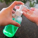 Youngever 6 Pack Plastic Pump Bottles 8 Ounce, Refillable Plastic Pump Bottles with Travel Lock (Clear) Youngever