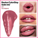 Revlon ColorStay Satin Ink Liquid Lipstick, Longwear Rich Lip Colors, Formulated with Black Currant Seed Oil, 010 Your Majesty, 0.17 fl. oz. REVLON Store