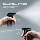 Amber Glass Spray Bottles - 16-Ounce (2-Pack) Refillable Glass Sprayer Container with Durable Leakproof Trigger Sprayer with Mist/Stream/Lock for Cleaning Products, Essential Oils, Aromatherapy, Water Paksh Novelty