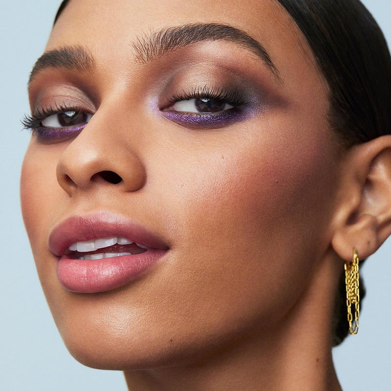 e.l.f. Perfect 10 Eyeshadow Palette, Ten Ultra-pigmented Blue & Purple Metallic Shades, Blendable Formula, Vegan & Cruelty-Free, Intergalactic - Infinity Warehouse