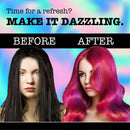 Crazy Color Hair Dye - Vegan and Cruelty-Free Semi Permanent Hair Color - Temporary Dye for Pre-lightened or Blonde Hair - No Peroxide or Developer Required (TOXIC) Crazy Color