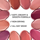 L'Oreal Paris Makeup Les Nus by Colour Riche Lipstick, Bold & Intense Nudes, Rich Saturated Color with Pure Caring Oils, Nu Irreverent, 0.13 oz L'Oreal Paris