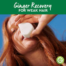 Garnier Whole Blends Ginger Recovery Strengthening Shampoo Bar for Weak Hair, Zero Plastic Packaging, Free of Preservatives, Silicones, Soap & Dye, with Ginger & Almond Oil, 2 Oz Garnier