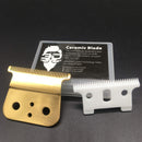 Gold T clipper and trimmer blades, T clipper and trimmer replacement blade, gtx replacement blade CR8GR8