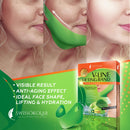 Double Chin Reducer V Shaped Slimming Face Mask Chin Up Patch Face Lift Tape V Line Lifting Mask V Up Contour Tightening Firming Moisturizing Chin Neck V Shape Mask 5 PCS SWISSÖKOLAB