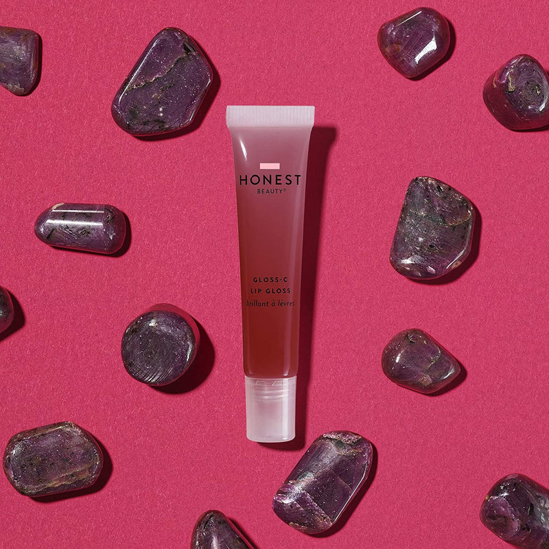 Honest Beauty Gloss-C Lip Gloss in Star Ruby: Vibrant Red, Star Ruby : Vibrant Red, 0.33 Fl Oz Honest Beauty Store
