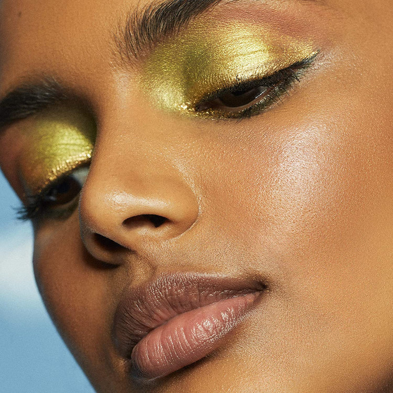 e.l.f., Liquid Glitter Eyeshadow, Long Lasting, Quick-Drying, Opaque, Gel-Based Formula, Creates High-Impact, Multi-Dimensional Eye Looks, 24K Gold, 0.10 Fl Oz e.l.f.