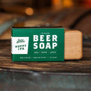 Hoppy IPA BEER SOAP | Cool Guys Gift for Beer Drinkers, Men, Grooming, Father's and Valentine's Day | All Natural + Made in USA | Man Cave Approved Swag Brewery Store