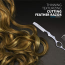 Marhaba AS Professional Hair Cutting Scissors for men and women,10 Pieces Hair Scissors kit for Haircut, Hair Shears for Home and Salon, Stainless Steel Scissors with Cape and Feather Razor Marhaba AS