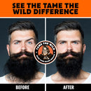 Tame the Wild Premium Beard Grooming Kit - Heated Beard Brush, Straightener Comb, Heat Protectant Spray, Beard Soap, Balm, Wooden Comb, and Storage Case Infinity Warehouse