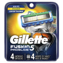 Gillette Fusion5 ProGlide Men's Razor Blades, 4 Blade Refills Gillette