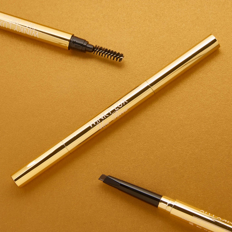 Winky Lux | Uni-Brow Universal Eyebrow Pencil | Brow Pencil | Universal Color | All Brows from Dark Brown to Blonde Hair | Natural Brows, .09 oz Winky Lux