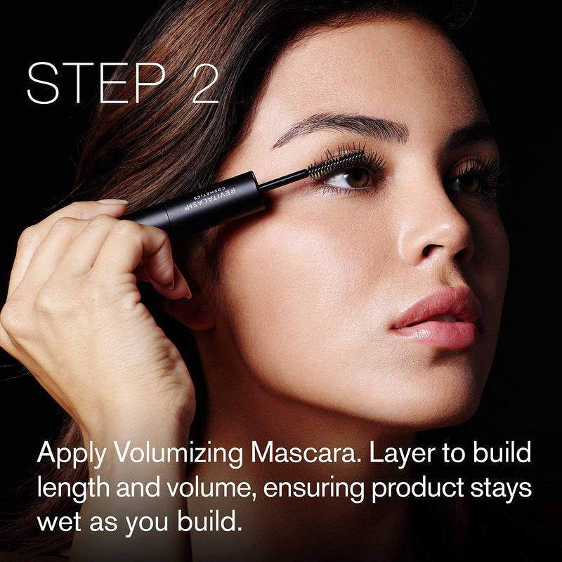 REVITALASH COSMETICS, Double-Ended Volume Set, Eyelash Primer & Mascara, Hypoallergenic & Cruelty Free RevitaLash Cosmetics