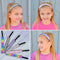 FROG SAC 6 PCS Mermaid Elastic Headbands for Girls, Non Slip Mermaid Headbands for Kids, Stretchy Elastic Headbands for Preteen and Teens, Cute Hair Accessories, Girl Mermaid Party Favors FROG SAC Store